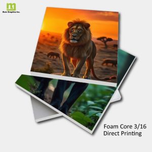 FOAMCORE - 3/16 inch - direct print
