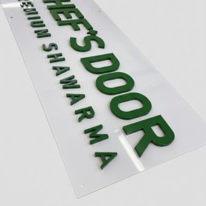 Acrylic Wall letters