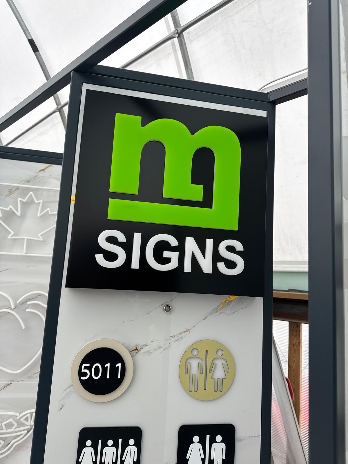 Push Through Signs - Image 2