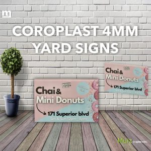 Coroplast 4mm, yard signs
