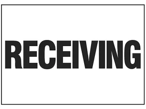 Receiving- Sign