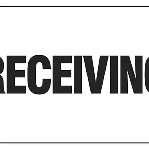 Receiving- Sign